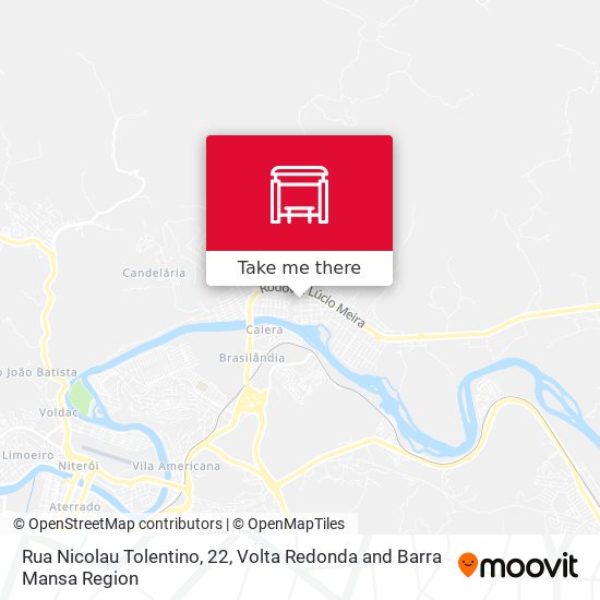 Rua Nicolau Tolentino, 22 map