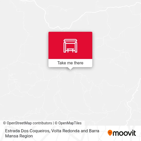 Estrada Dos Coqueiros map