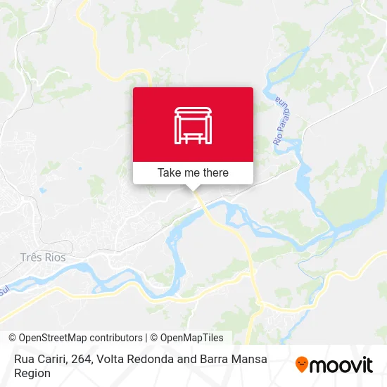 Rua Cariri, 264 map