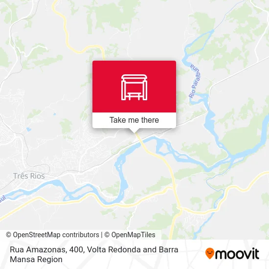 Rua Amazonas, 400 map