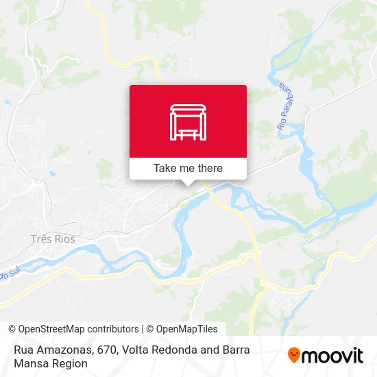 Rua Amazonas, 670 map