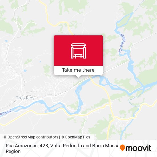 Rua Amazonas, 428 map