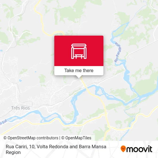 Rua Cariri, 10 map