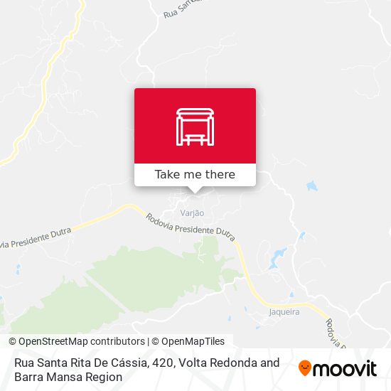 Rua Santa Rita De Cássia, 420 map