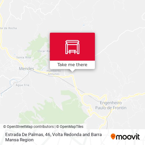 Estrada De Palmas, 46 map