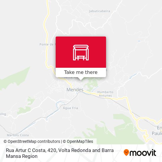 Rua Artur C Costa, 420 map