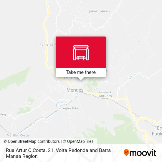 Rua Artur C Costa, 21 map