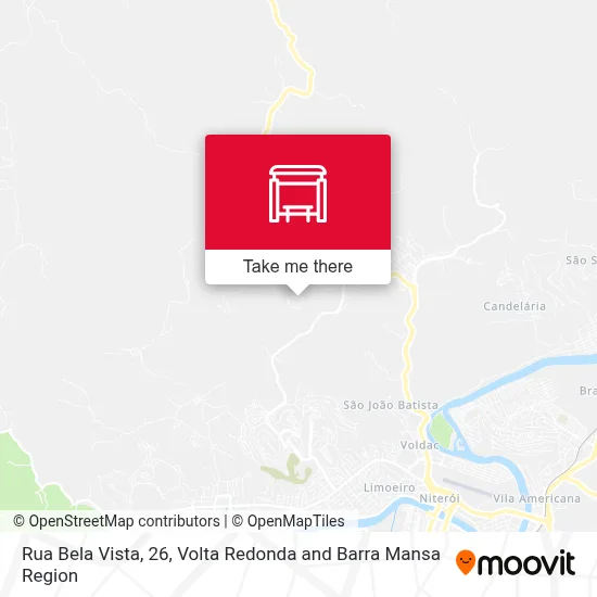 Rua Bela Vista, 26 map
