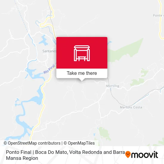 Ponto Final | Boca Do Mato map