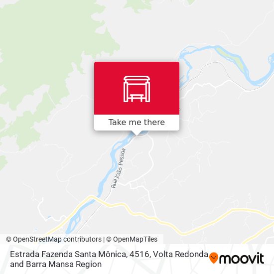 Estrada Fazenda Santa Mônica, 4516 map