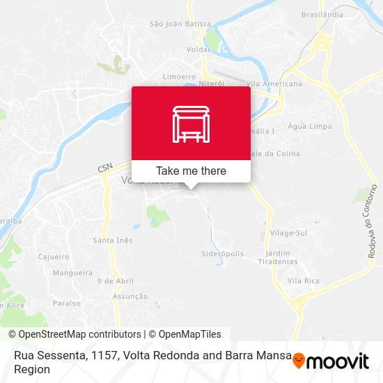 Rua Sessenta, 1157 map