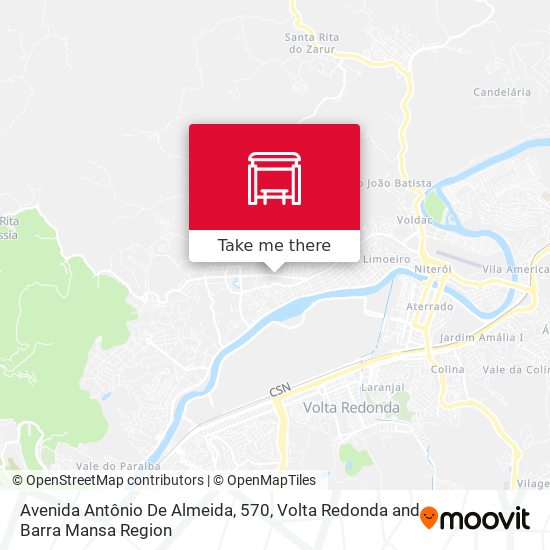 Avenida Antônio De Almeida, 570 map