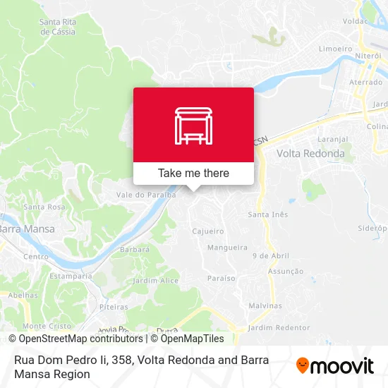 Rua Dom Pedro Ii, 358 map