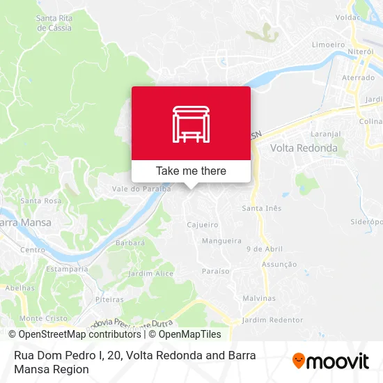 Rua Dom Pedro I, 20 map