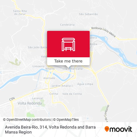 Avenida Beira-Rio, 314 map