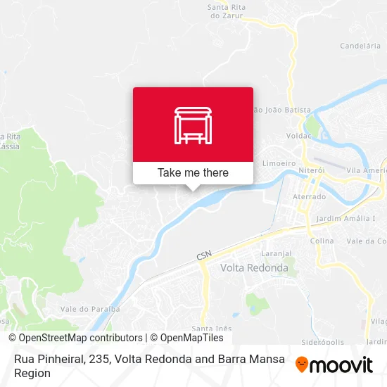 Rua Pinheiral, 235 map