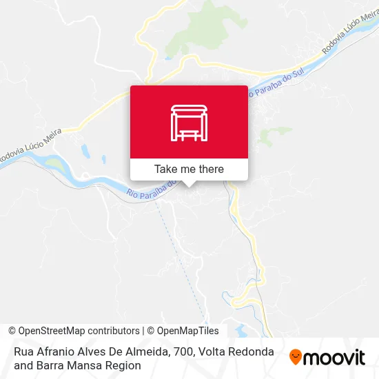Rua Afranio Alves De Almeida, 700 map