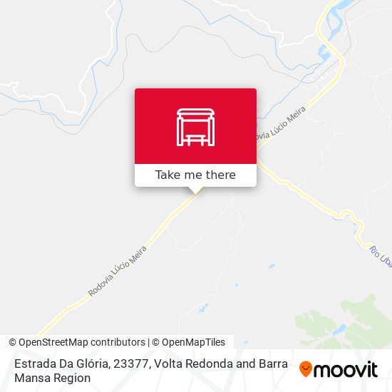 Estrada Da Glória, 23377 map