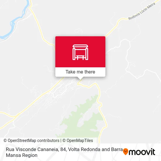 Rua Visconde Cananeia, 84 map