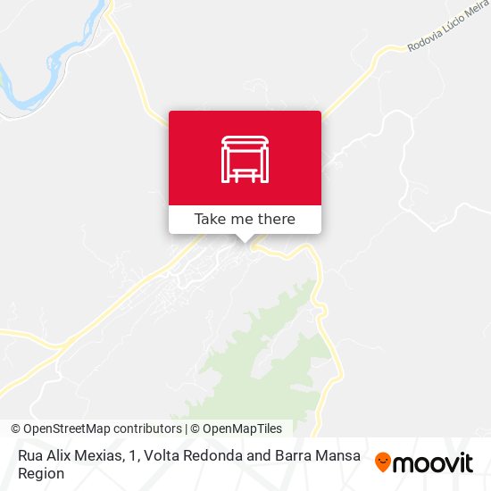 Rua Alix Mexias, 1 map