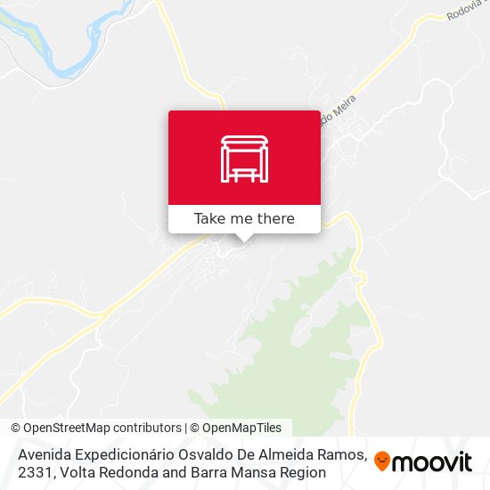 Avenida Expedicionário Osvaldo De Almeida Ramos, 2331 map