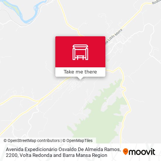 Mapa Avenida Expedicionário Osvaldo De Almeida Ramos, 2200