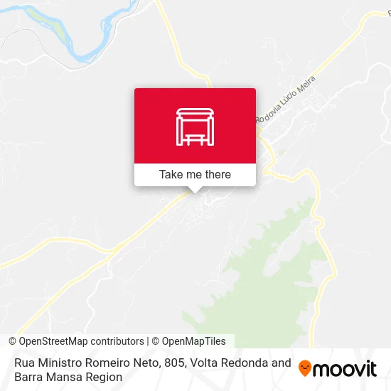 Rua Ministro Romeiro Neto, 805 map