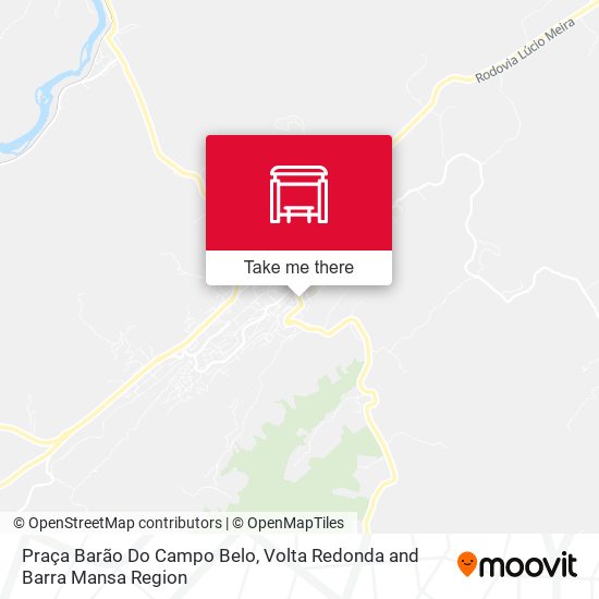 Praça Barão Do Campo Belo map