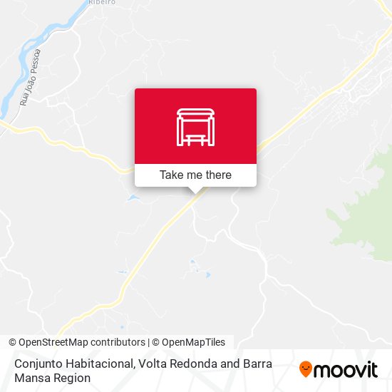 Conjunto Habitacional map