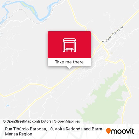 Rua Tibúrcio Barbosa, 10 map