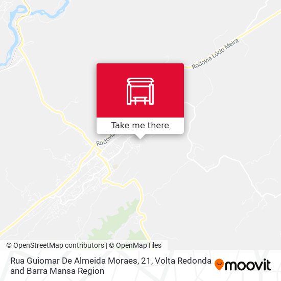 Rua Guiomar De Almeida Moraes, 21 map