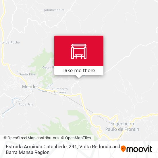 Estrada Arminda Catanhede, 291 map