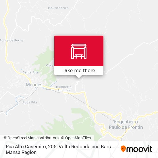 Rua Alto Casemiro, 205 map