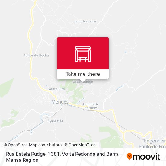 Rua Estela Rudge, 1381 map