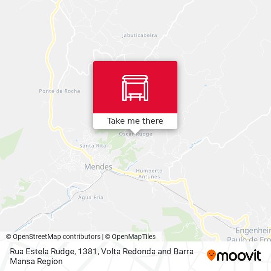 Rua Estela Rudge, 1381 map