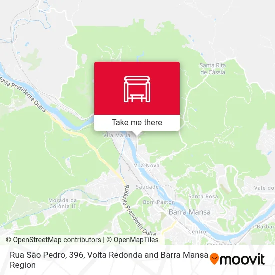 Rua São Pedro, 396 map