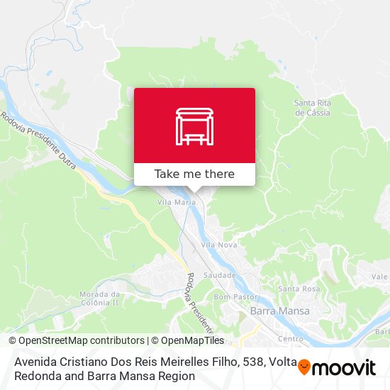 Avenida Cristiano Dos Reis Meirelles Filho, 538 map
