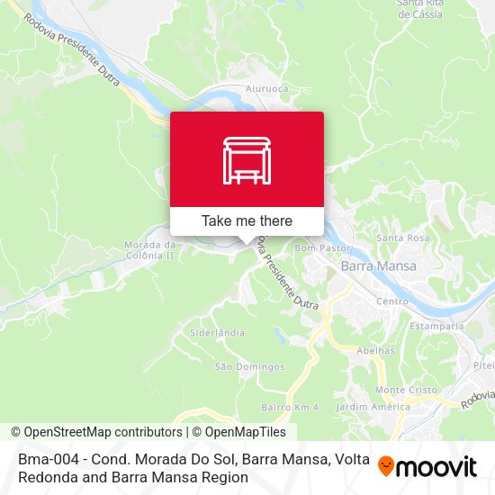 Bma-004 - Cond. Morada Do Sol, Barra Mansa map