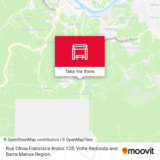 Rua Olívia Francisca Bruno 128 map