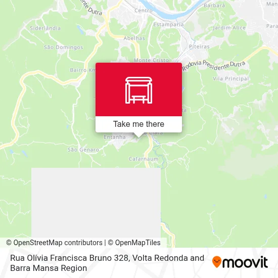 Rua Olívia Francisca Bruno 328 map
