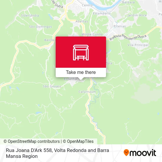 Rua Joana D'Ark 558 map