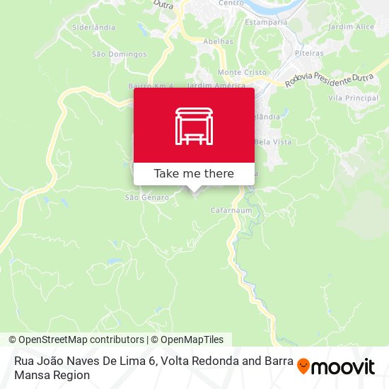 Rua João Naves De Lima 6 map