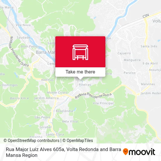 Rua Major Luiz Alves 605a map