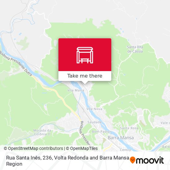 Mapa Rua Santa Inês, 236