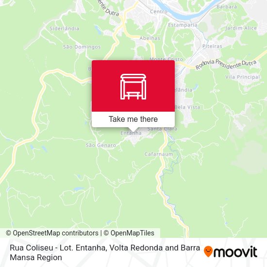 Rua Coliseu - Lot. Entanha map