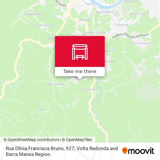 Rua Olívia Francisca Bruno, 927 map