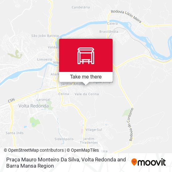 Praça Mauro Monteiro Da Silva map