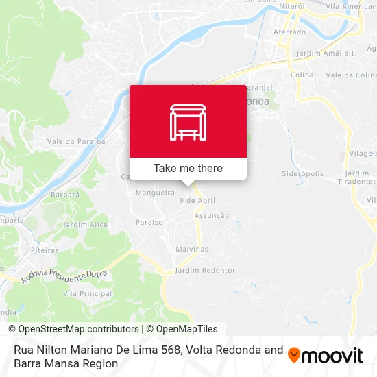 Rua Nilton Mariano De Lima 568 map