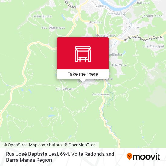 Rua José Baptista Leal, 694 map
