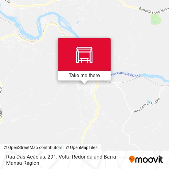 Rua Das Acácias, 291 map